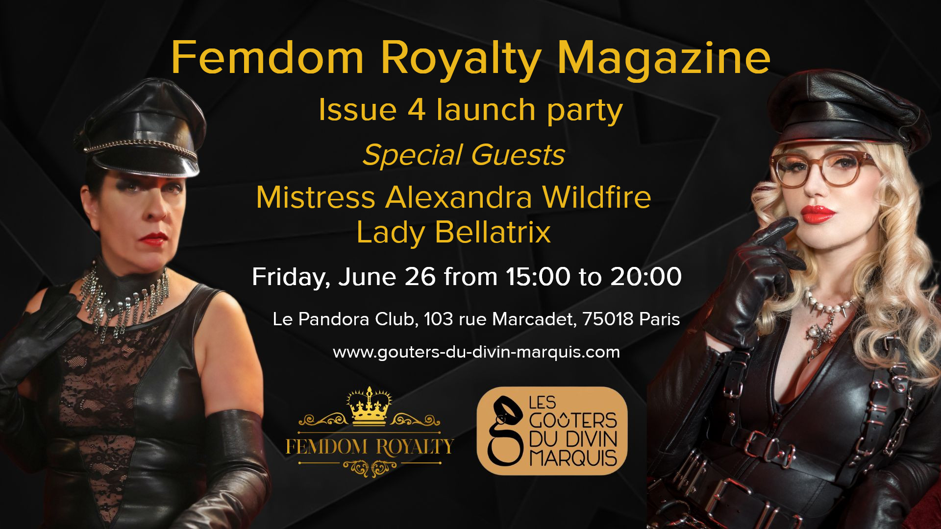 Femdom Royalty Les Gouters Issue 4 Launch Party Paris Femdom Royalty Les Gouters Issue 4 Launch Party Paris